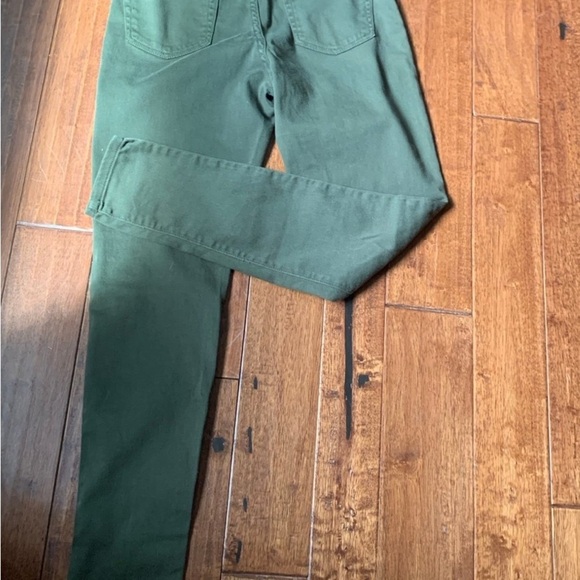 Michael Kors Womens Size 6 Green Mid Rise Izzy Skinny Stretch Jeans - Picture 5 of 7